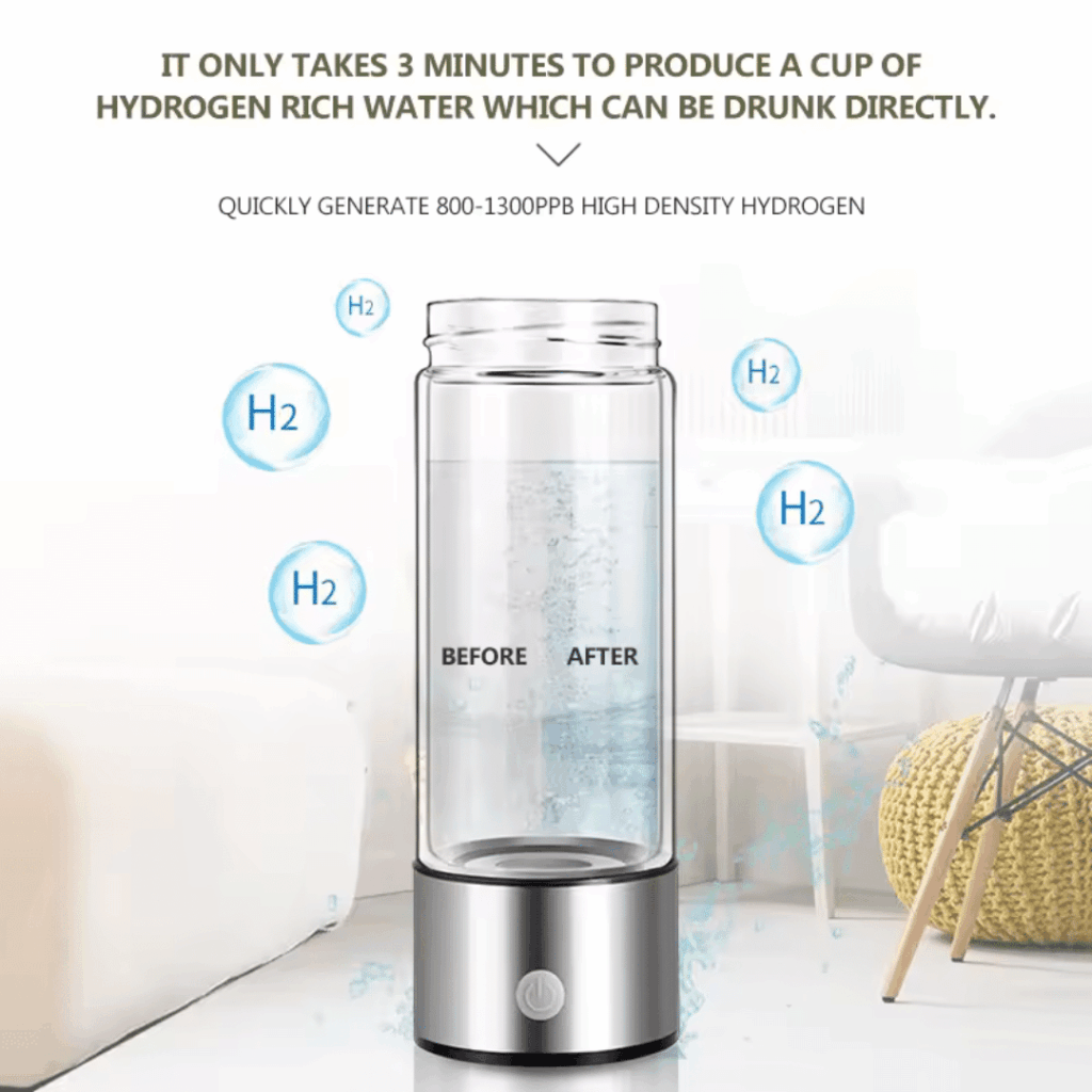 How AliveBlue Hydrogen Bottle Works