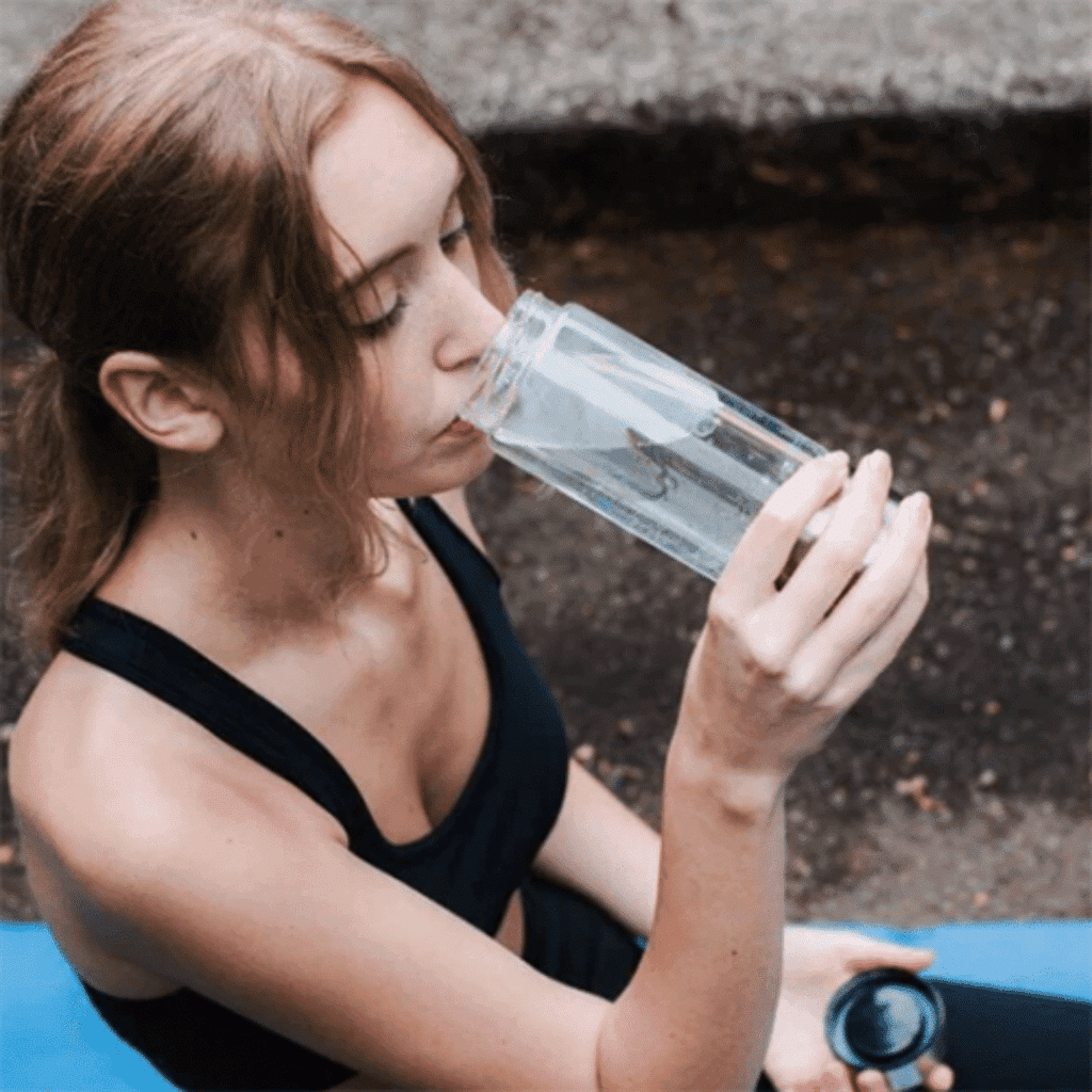Use AliveBlue Hydrogen Bottle